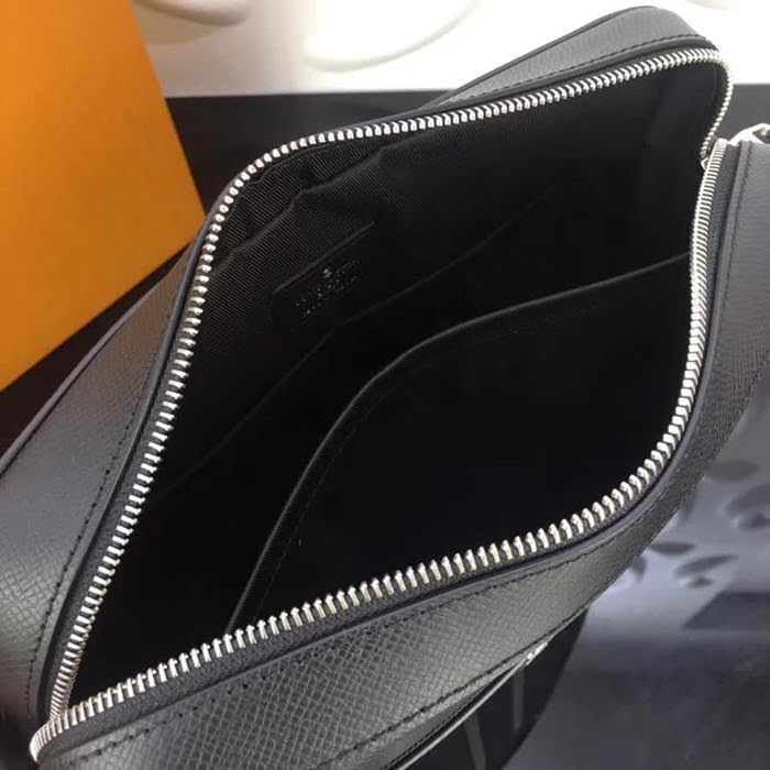 路易威登LV頂級原單M34411ANTON MESSENGER 小號手袋 飾LV品牌標識 Taiga牛皮 YDH1593